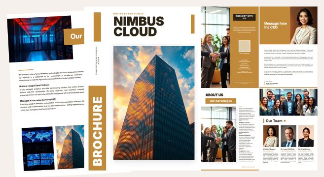 Professional Business Portfolio Template for Branding