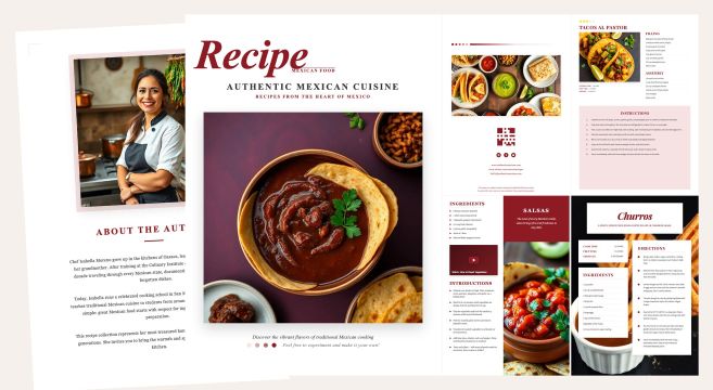 Authentic Mexican Cuisine Recipe Template