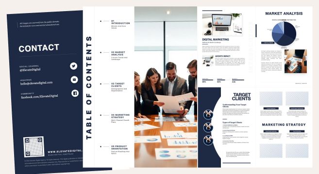 Comprehensive Digital Marketing Ebook Template