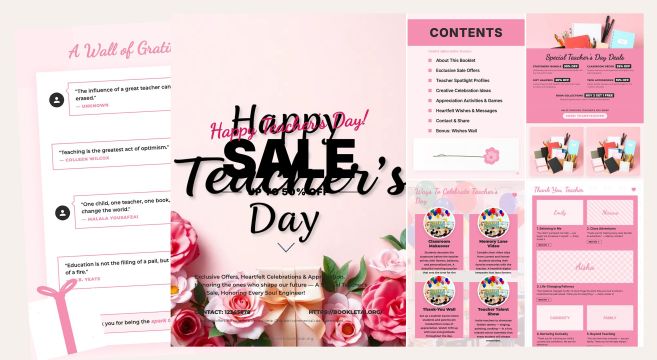 Teacher's Day Promotional Template