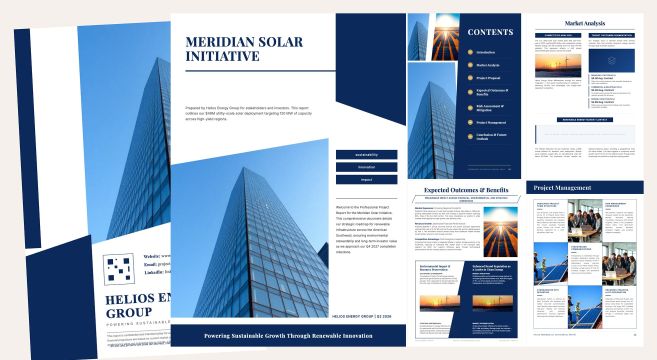 Professional Project Report Template