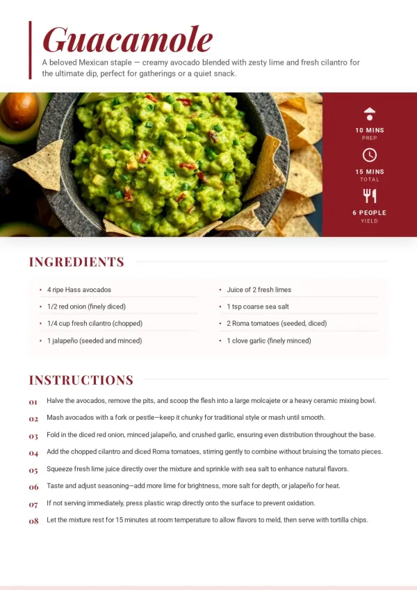 Small Business Menu Book