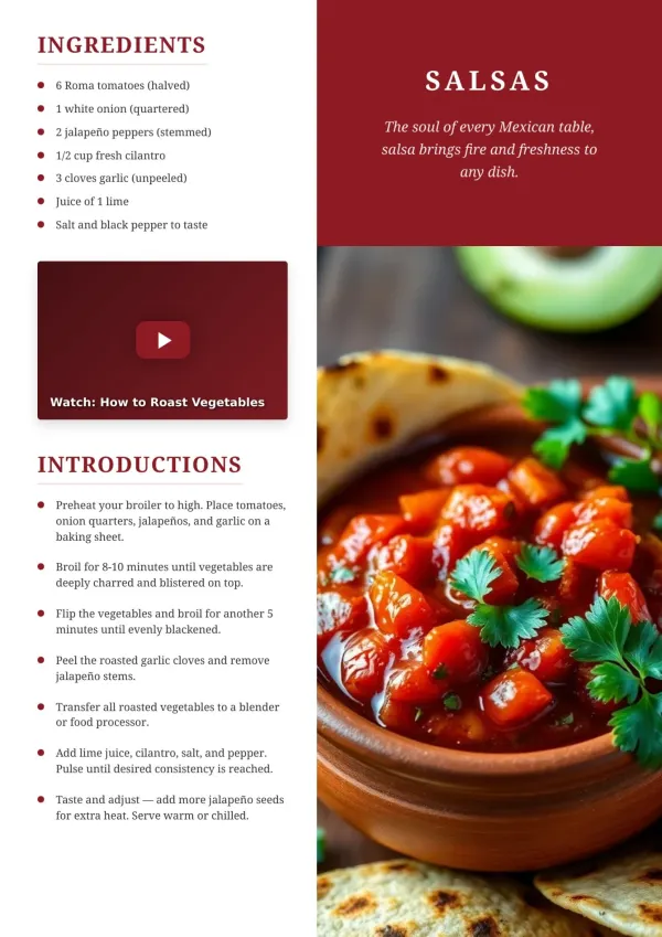 Small Business Menu Book