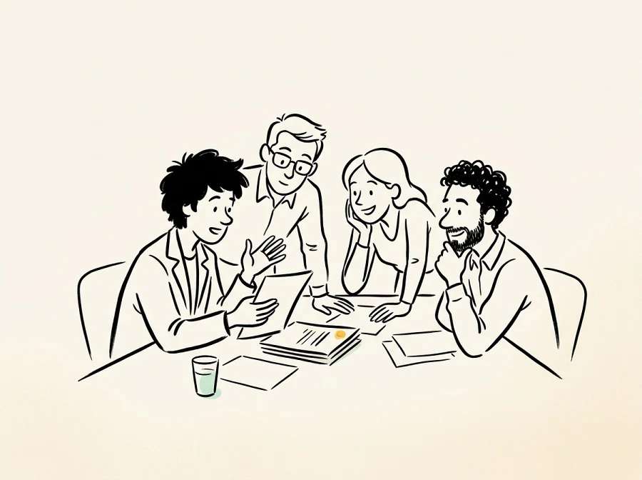 Sales team bid or RFP response