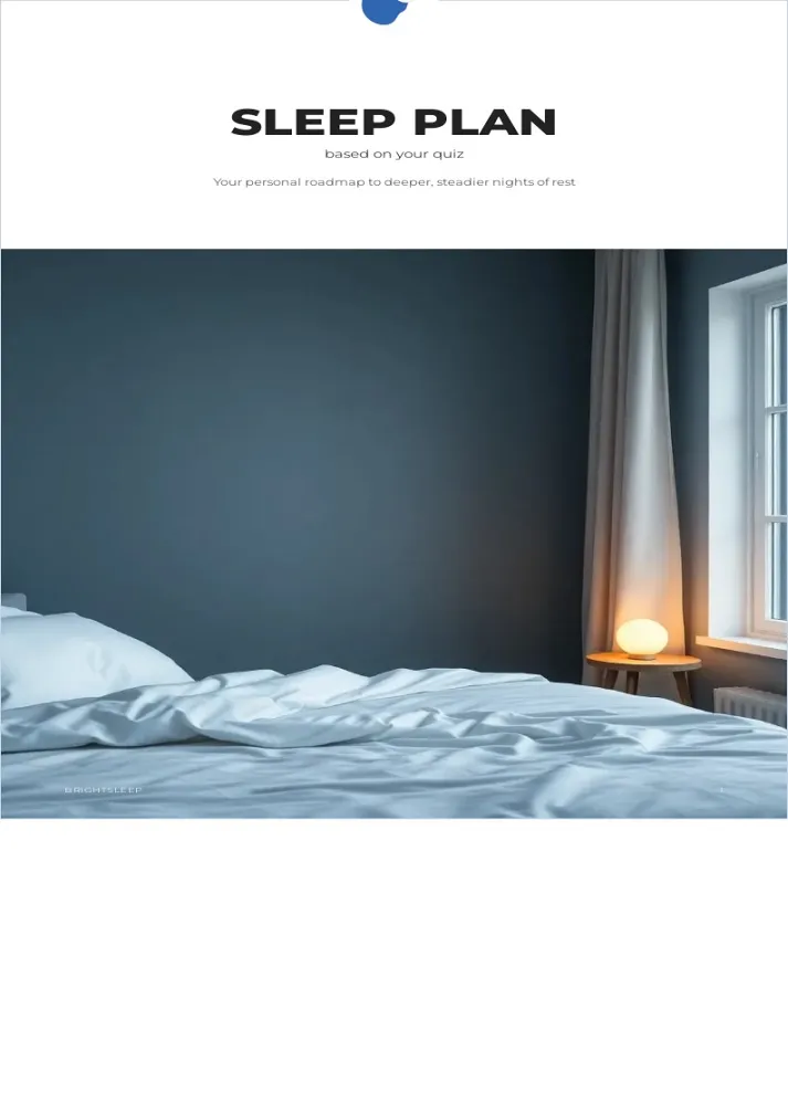 Sleep Wellness Handbook Template