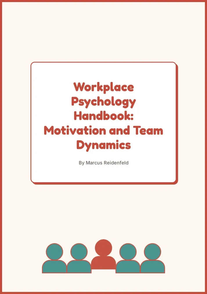 Workplace Psychology Handbook Template