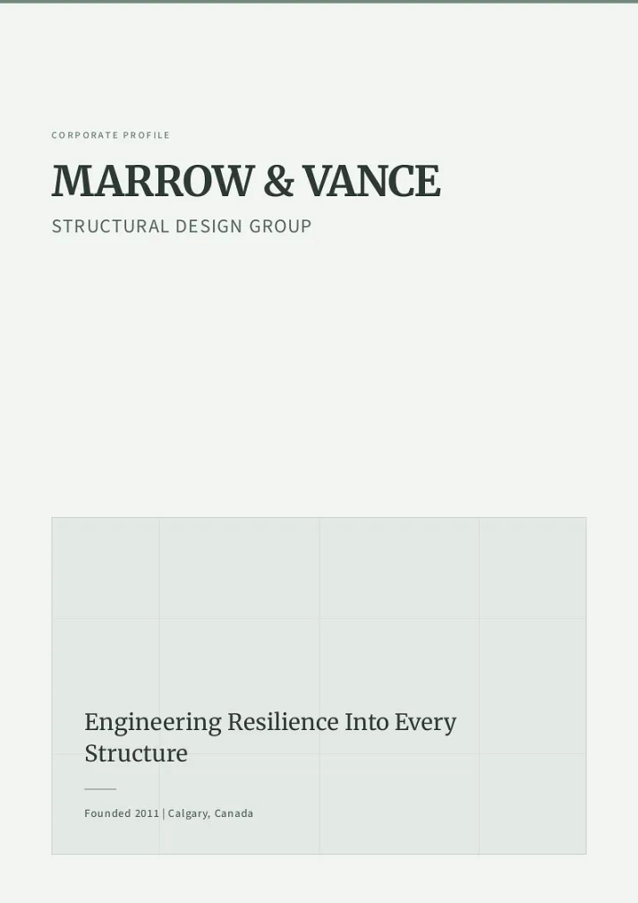 Template cover