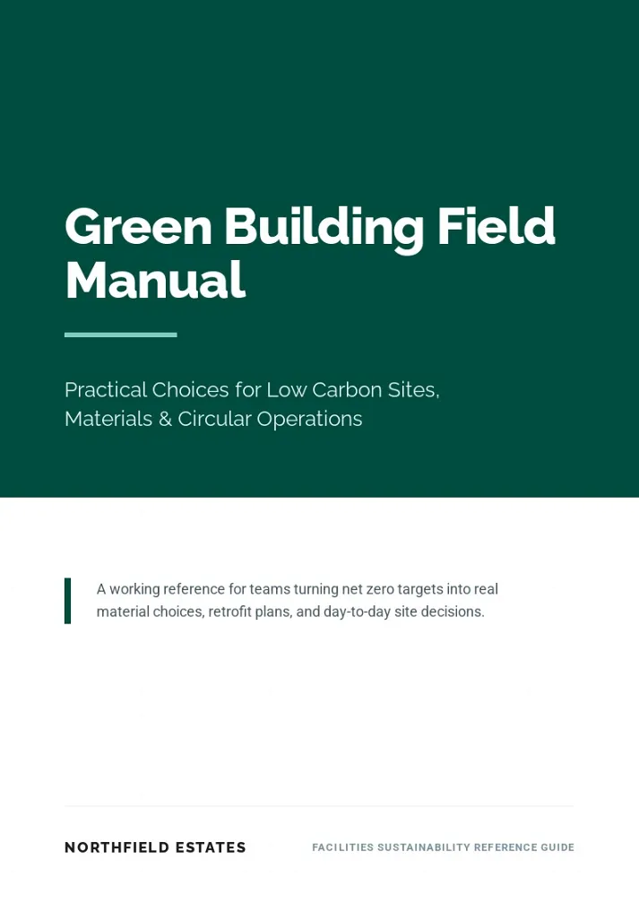 Green Building Field Manual Template