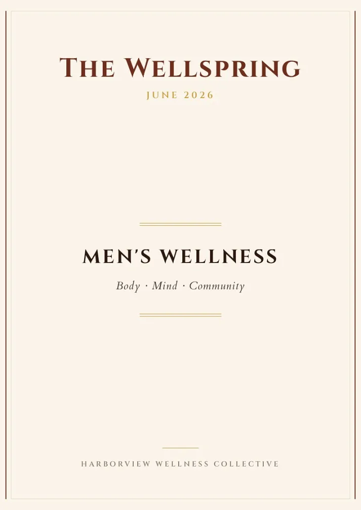 Community Wellness Newsletter Template