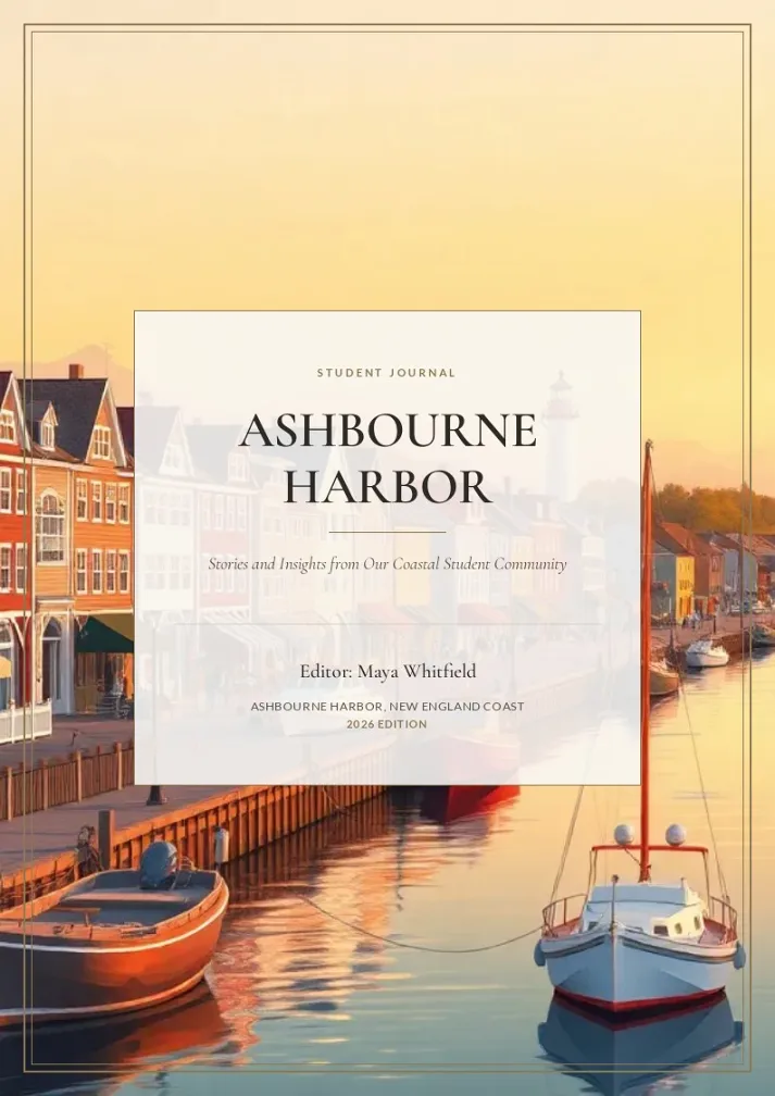 Harbor Town Student Journal Template