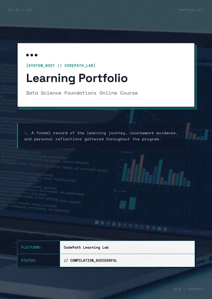 Data Science Learning Portfolio Template