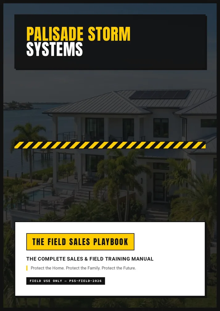 Field Sales Playbook Template