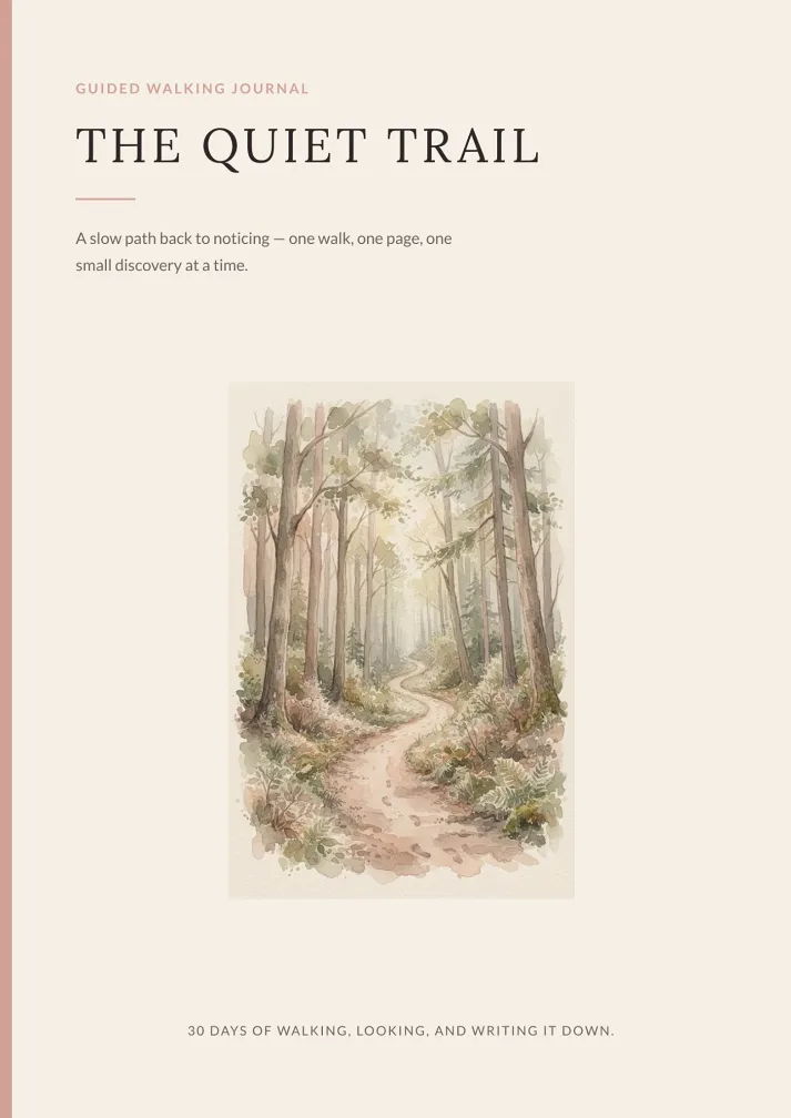Quiet Walking Journal Template