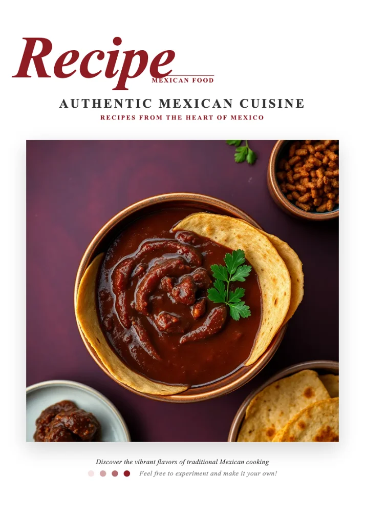 Authentic Mexican Cuisine Recipe Template