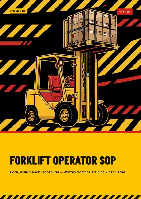 Training videos → <em>SOPs.</em>